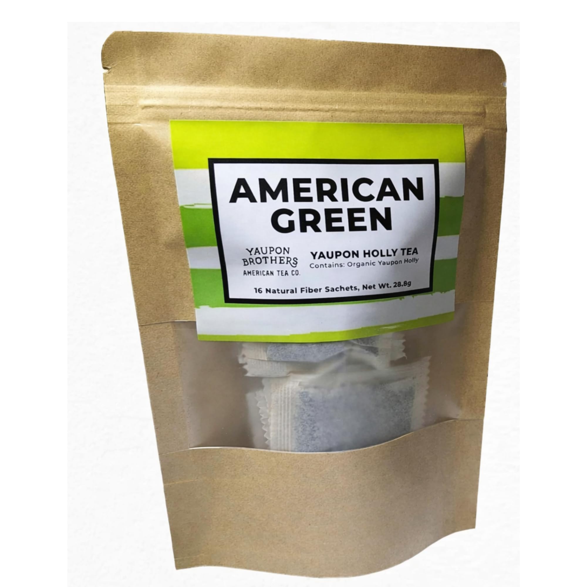 Amazon.com : Yaupon Brothers American Green Yaupon Tea - 16 Eco